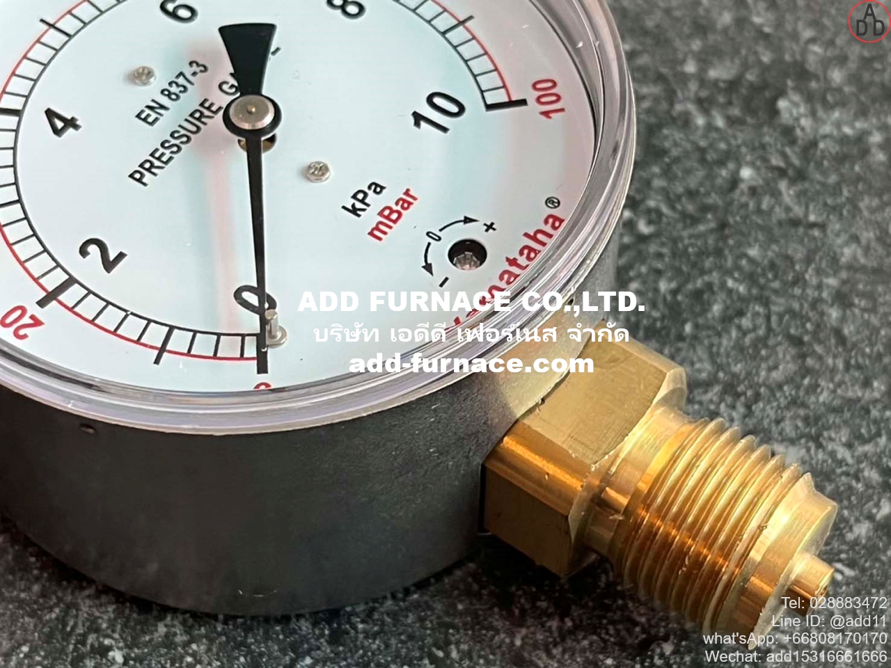 Yamataha Pressure Gauge 0-10kPa(0-100mBar) (4)